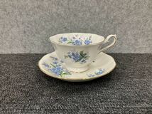 ▲【売り切り】ROYAL ALBERT（ロイヤルアルバート）Forget-me-not 勿忘草 カップ&ソーサー _画像1