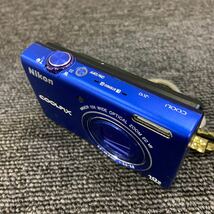 ◯【売り切り】Nikon ニコン　COOLPIX S6200 ニコン クールピクス デジタルカメラ デジカメ 4.5-45.0mm1:3.2-5.8 2011年製_画像4