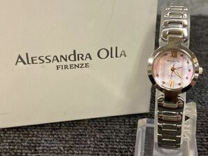 ◎【売り切り】ALESSANDPA OLLA FIR ENZE アレサンドラオーラ 腕時計 AO-340-8 QZ