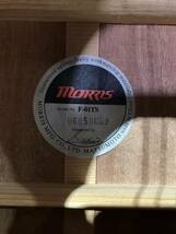 ◎【売り切り】Morris（モーリス）アコースティックギター F-01TS_画像7