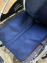 ■【売り切り】Care-Tec Japan（ケアテック ジャパン）折りたたみ車椅子 CA-10SU《直接手渡し歓迎》_画像3