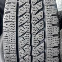 アトラス　エルフ　トヨエース　キャラバン　ハイエース　ダイナ　195/75R15LT ブリヂストンバリ山バリ溝4本セット　109/107L w979_画像4