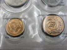 ○オーストラリア1977ミントセット◆◇SILVER JUBILEE COMMEMORATIVE UNCIRCULATED COIN SET 6枚組○KN157_画像6