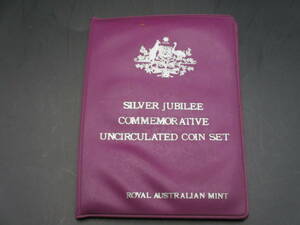 ○オーストラリア1977ミントセット◆◇SILVER JUBILEE COMMEMORATIVE UNCIRCULATED COIN SET 6枚組○KN157