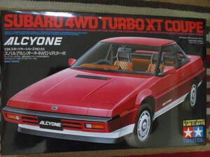 タミヤ 1/24 SUBARU スバル アルシオーネ 4WD VRターボ TURBO XT COUPE ALCYONE