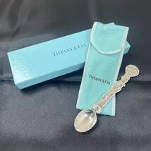 TIFFANY & Co.　ティファニー　3匹ベアー　スプーン　シルバー925　6-2-18_画像1