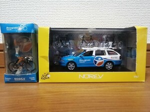 NOREV ノレブ ツールドフランス ブイグテレコムチームカー 選手付き