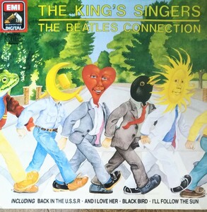 THE KINGS SINGERS THE BEATLES CONNECTION キングスシンガーズ ビートルズを歌う 独EMI盤 BACK IN USSR AND I LOVE HER 1986 LP 