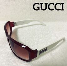 GUCCI グッチ サングラス シェリーライン ロゴ ボストン ボルドー × ホワイト GG1552/F/S FKSX4 ユニセックス_画像1