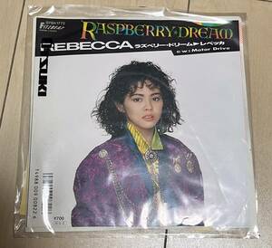 【送料込み】レベッカ　EP盤レコード　ラズベリー・ドリーム　ステッカー付