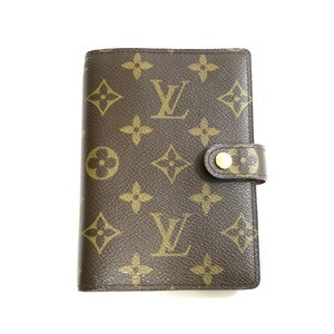 LOUIS VUITTON ルイヴィトン R20005 アジェンダPM モノグラム システム手帳【送料無料】中古品　used AB