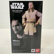 【未開封】バンダイ S.H.Figuarts クワイ=ガン・ジン スター・ウォーズ エピソード1/ファントム・メナス STAR WARS【同梱不可】_画像1