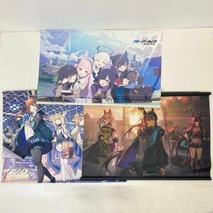 【中古品】アークナイツ 2周年記念・コミケC101 / ブルーアーカイブ 2nd Anniversary B2タペストリー 計3個 まとめ【同梱不可】