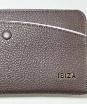 Feb-21★新品未使用品 IBIZA レザー 本革 長財布 ラウンドジップ 大容量 イビザ _画像2