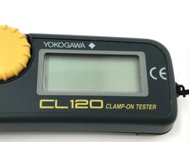 【同梱可】【60】中古品 YOKOGAWA 横河計測 CL120 ミニクランプテスタ ケース付き ※汚れ有_画像3