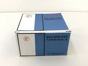 【同梱可】【80】未開封品 冨士端子工業 R60-10 裸端子 銅線用裸圧着端子 圧着端子 100個入り ※外箱ダメージ有