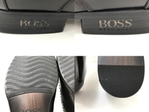 【同梱可】【80】長期保管品 試着のみ HUGO BOSS ヒューゴボス M62-1 ブラック サイズ41 26cm メンズ 革靴 箱付き ※長期保管時の汚れ有_画像9