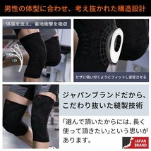 IWAMA HOSEI 膝サポーター 膝 サポーター ひざ 男性用 メンズ 大きいサイズ スポーツ ランニング 左右兼用 KNEE FIT-AH 2枚組 XLサイズ 23_画像9