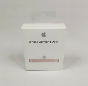 【送料無料】Apple 純正 iPhone Lightning Dock Rose Gold ML8L2AM/A（ドック クレードル スタンド ローズゴールド）