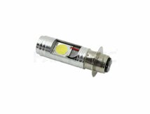 ホンダ リトルカブ LED ヘッドライト PH7 12V ホワイト 白 6500k Hi/Lo バイク 直流/交流 P15D COB バルブ /134-98_画像3