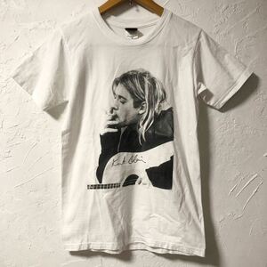 N1 KURT D COBAIN カートコバーン Tシャツ 1993 vintage NIRVANA バンド ロック Tシャツ EMI against ヴィンテージ ニルヴァーナ