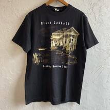 B314 BLACK SABBATH ブラックサバス Tシャツ ブラック バンド 90s ヴィンテージ 古着 半袖 バンドTシャツ ロック 1999 プリント vintage _画像1