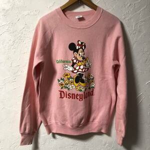 JA35 Disneyland California ミニーマウス スウェット トレーナー 古着 vintage 80s ヴィンテージ スウェット M MADE IN USA ミッキー