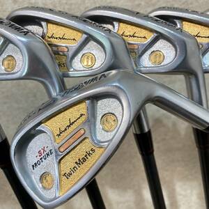 ホンマ　本間　HONMA　ヒロホンマ　hirohonma アイアンセット　TwinMarks　ツインマークス　2星　-SX- PROTUNE　Flex-R　カーボンシャフト