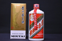 未開栓/古酒/貴州茅台酒/マオタイ/中国/酒/KWEICHOW/MOUTAI/天女ラベル/2002年/53％/500ml/箱付き/UND301_画像1