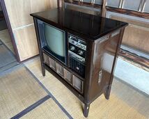 東芝　アンティークテレビ　昭和レトロ　(直接引き取り限定)_画像4