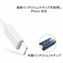 iPhone イヤホン変換 アダプタ ライトニング 音楽 イヤホン 通話不可_画像5