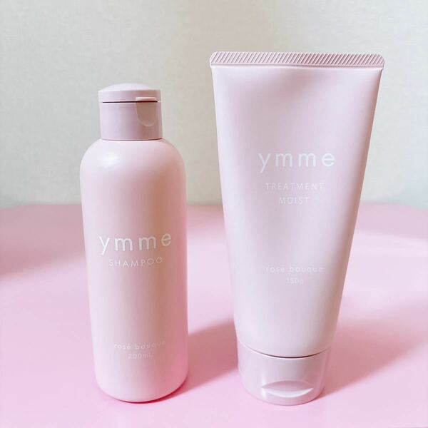 ymme ワイミー カラーケアシャンプー 200ml トリートメントモイスト 150ml セット