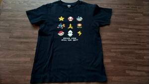 ユニクロ半袖Tシャツマリオカートフレンドシップ UT KIDS ・ネイビー160・ UNIQLO