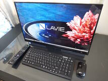 【無料でWin11にアップ】第8世代Core i7/超高速 M.2 SSD 1TB＋HDD 3TB★23.8型 LAVIE Desk All-in-one DA770/MAB #2431_画像1