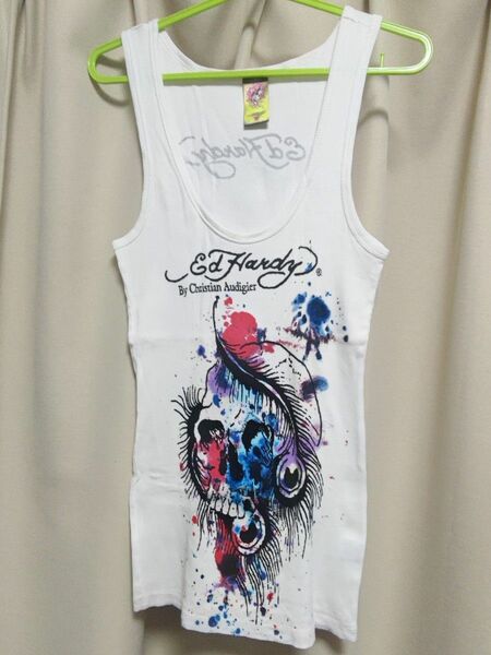 ed hardy エドハーディー スカル ドクロ タンクトップ 髑髏