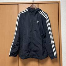 1円〜Lサイズ アディダス オリジナルス Originals メンズ モノグラム ウインドブレーカー 国内正規品 GD5844 adidas 希少 絶版 レア 最安_画像6