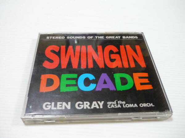 [管00]【送料無料】CD SWINGIN DECADE / STEREO SOUNDS OF THE GREAT BANDS GLEN GRAY ビッグ・バンド・テーマ グレン・グレイ