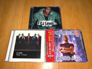 【即決送料込み】C.J. Lewis アルバム3枚セット / C.J. ルイス / Rough 'N' Smooth / Feel My Vibe / 2010 A.D.