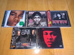 【即決送料込み】バウ・ワウ / Bow Wow 関連アルバム5作品セット / Doggy Bag / Wanted / Face Off / New Jack City Ⅱ / Omarion