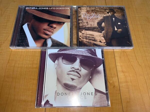 【即決送料込み】Donell Jones アルバム3枚セット / ドネル・ジョーンズ / Life Goes On / Journey Of A Gemini / Lyrics 輸入盤CD