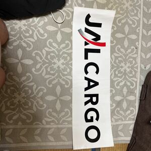  used Junk super-rare thing JAL cargo sticker large 3