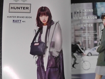 HUNTER BRAND BOOK NAVY Ver. ラバーロゴ付きショルダーバッグ ★ 2020年 初版 / ハンター ブランドブック ネイビー 撥水加工 ORIGINAL /13_画像7