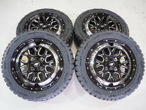 ゴツゴツ系 ワーク クラッグCKV 14inch 4-100 4.5J+45 オープンカントリー R/T 155/65R14 スペーシアギア タントファンクロス ハイゼット_画像3