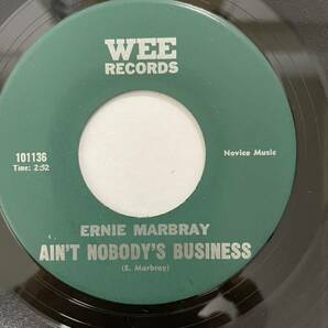 NORTHERN SOUL45★Ernie Marbray／Ain't Nobody's Business (オリジナル７) 10枚まで送料230円の画像1