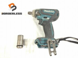 【送料無料☆彡バンパ破損あり】makita マキタ 18V 充電式インパクトレンチ TW181D 本体のみ 電動工具 締め付け 85930