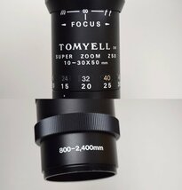 TOMYELL 望遠レンズ SUPER ZOOM Z50 フィールドスコープ 10-30×50mm 800-2400mm 単眼望遠鏡 Tマウントアダプタ付属_画像4