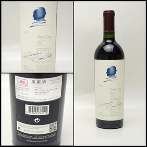 希少 未開栓 オーパスワン 2011 750ml 14.0% 赤ワイン カリフォルニア OPUS ONE