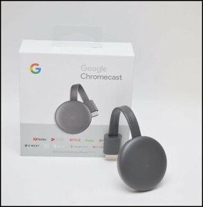 良品 Google Chromecast 第３世代 GA00439-JP グーグル クロームキャスト