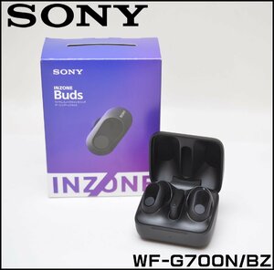 美品 SONY INZONE Buds ゲーミングヘッドセット WF-G700N/BZ ブラック ワイヤレス ノイズキャンセリング ソニー イヤホン