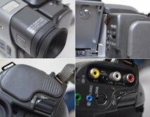 訳あり SONY ハンディカム video Hi8 8ミリビデオカメラ CCD-TR3000 ステーション HSA-V515 ※動作未確認 ソニー Handycam_画像3